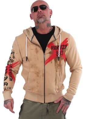 Mikina Yakuza Soul On Fire Zip
