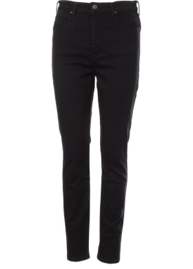 Lee jeans Super High Scarlett Black Rinse dámske čierne