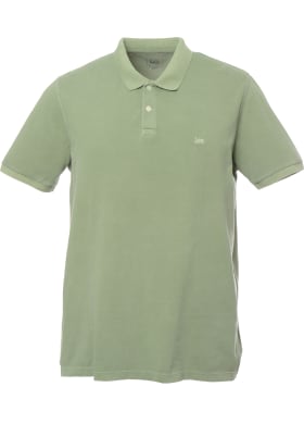 Polo tričko Lee Nat Dye Polo pánske zelené