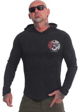 Tričko Yakuza Galvanic Circle Dye Hooded