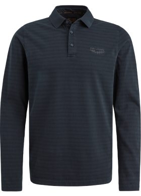 Polo triko PME Legend Subtle Strips pánské tmavě modré