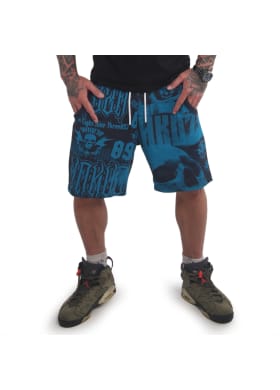 Kraťasy Yakuza Metal System Allover