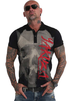 Polo triko Yakuza Iconic Skull