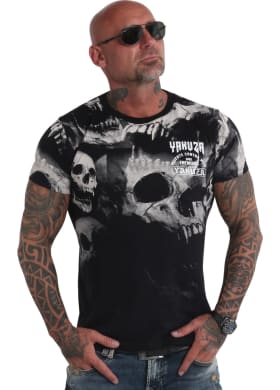Triko Yakuza Muerte Skull V02