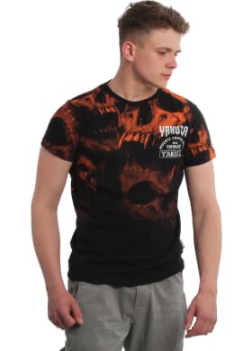 Tričko Yakuza Muerte Skull V02