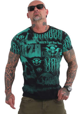 Tričko Yakuza Metal System Allover