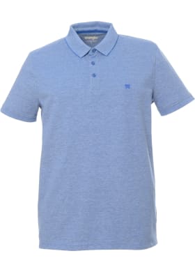 Polo triko Wrangler Refine Polo Nautical Blue pánské modré