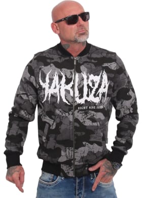 Mikina Yakuza Tweak Zip Mock Neck