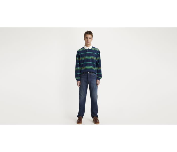 Levi´s® jeans 501 Original Low Tides Blue pánske tmavo modré