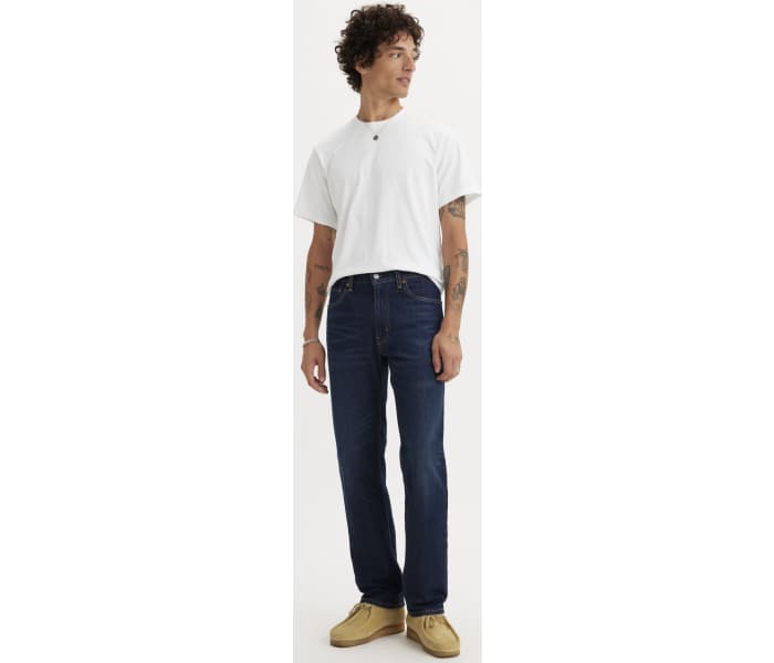 Levi´s® jeans 505 Regular Nail Loop pánske tmavo modré