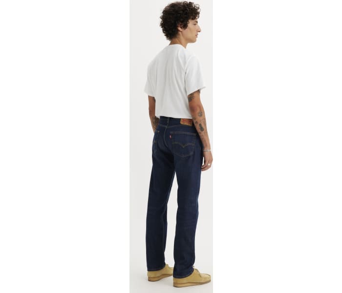 Levi´s® jeans 505 Regular Nail Loop pánske tmavo modré