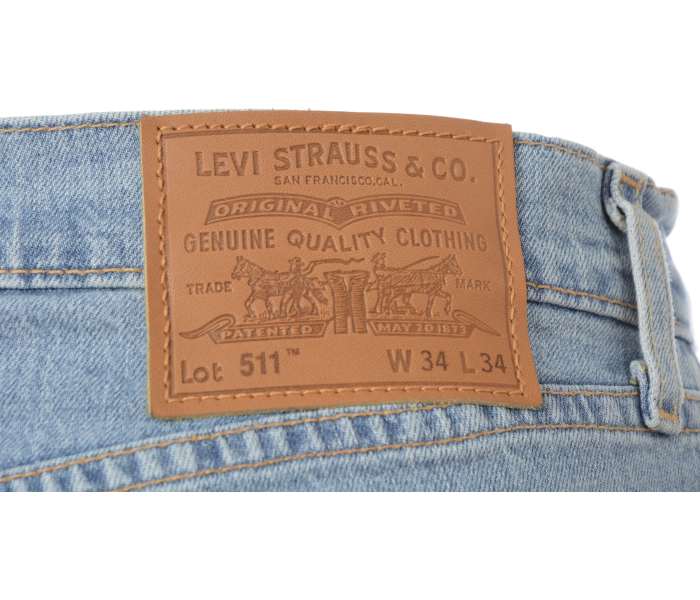 Levi´s® jeans 511 Slim Tabor Well Worn pánské světle modré