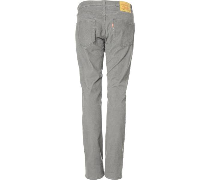 Manšestrové kalhoty Levi´s® 511 Slim Pewter pánské šedé