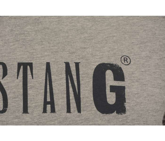 Triko Mustang Logo pánské šedé