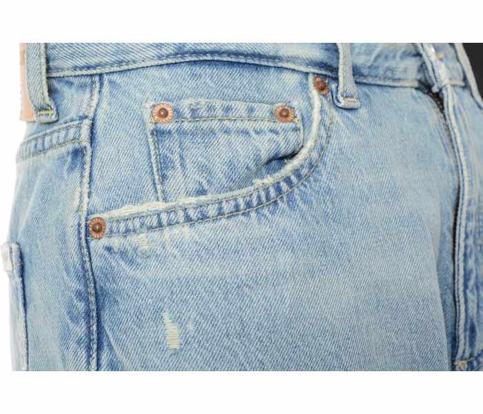 Mustang jeans Style Brooks Straight dámské světle modré