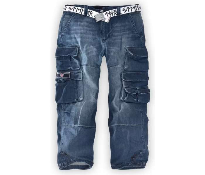 Thor Steinar jeans Ken pánske modré