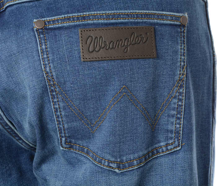 Wrangler jeans Greensboro Verve pánské modré