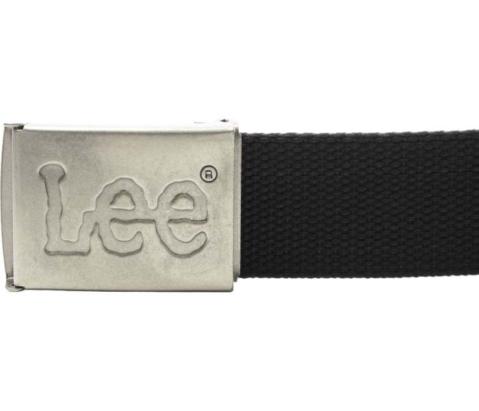 Látkový opasek Lee Webbing černý