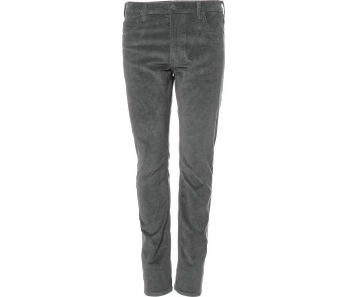Manšestrové kalhoty Lee Rider Dark Muted Gray pánské tmavě šedé