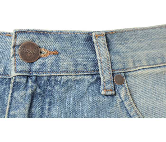Wrangler jeans Greensboro Sage Wash pánské světle modré