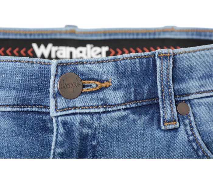 Wrangler jeans Greensboro Mid Authentic pánské modré