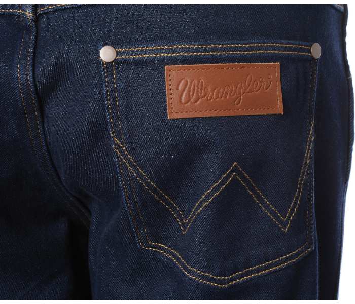 Wrangler jeans Greensboro Moonlight Rinse pánské tmavě modré