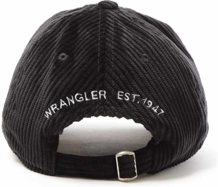 Kšiltovka Wrangler Corduroy černá
