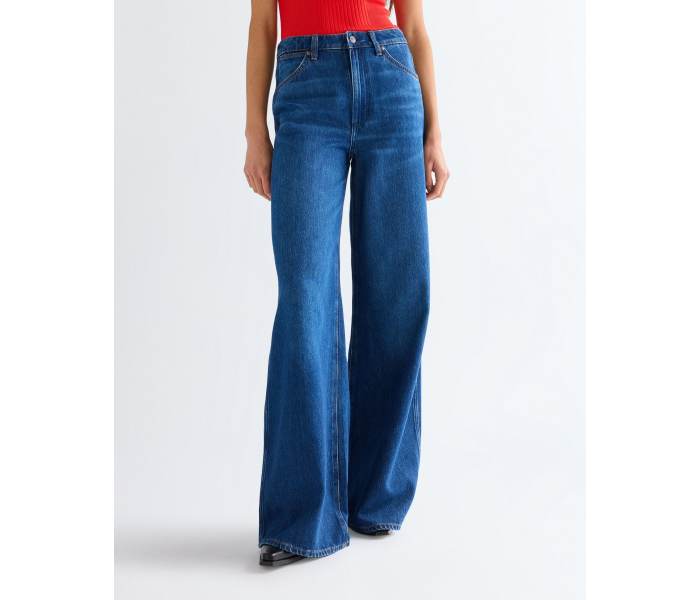 Wrangler jeans Canyon Eclipse Deep dámské modré