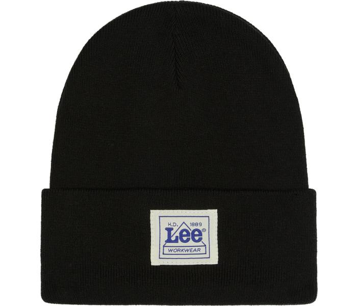 Čepice Lee Workwear Beanie černá