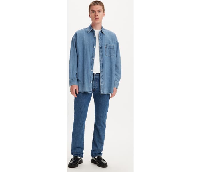 Levi´s® jeans 501 BT Stonewash pánské modré