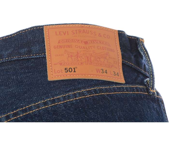 Levi´s® jeans 501 Levi´s® Original Onewash pánské tmavě modré