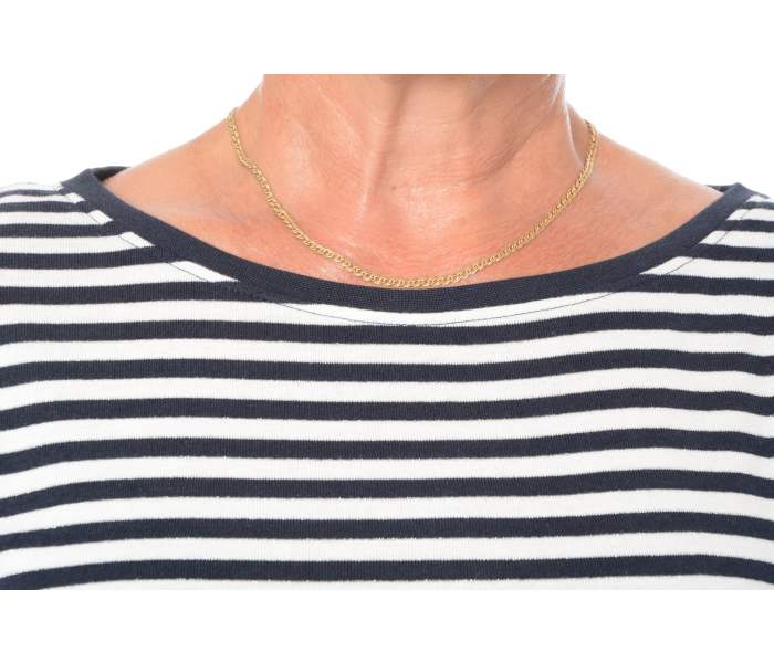 Halenka Timezone Striped Rib dámské modro-bílá