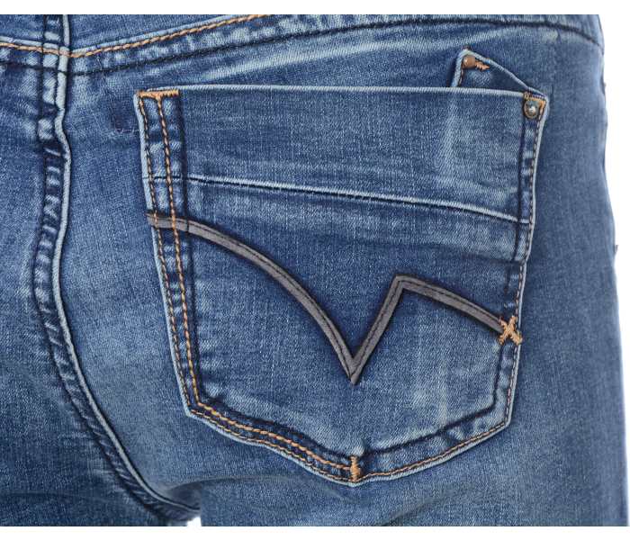Timezone jeans Slim Tahila Womenshape dámské tmavě modré