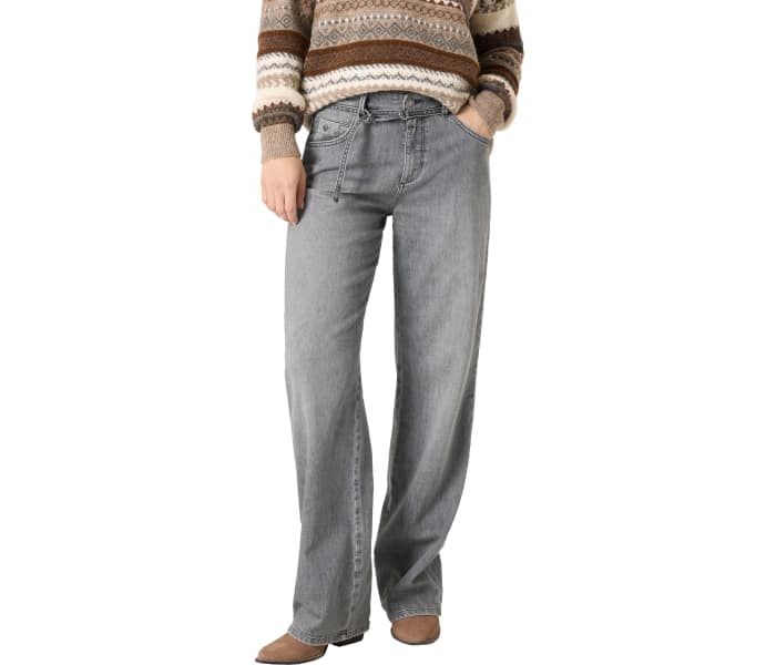 Timezone jeans Comfort Cora dámské šedé
