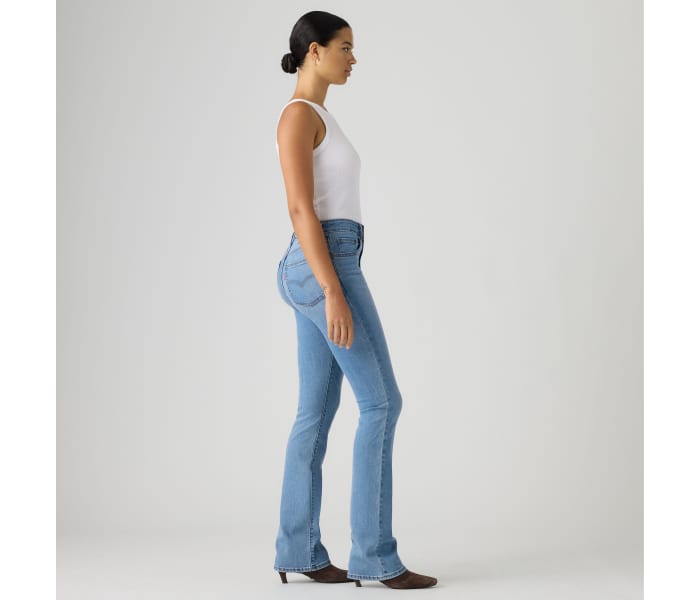 Levi´s® jeans 725 High Rise Bootcut True Blue dámské modré