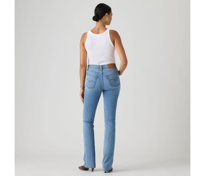 Levi´s® jeans 725 High Rise Bootcut True Blue dámské modré