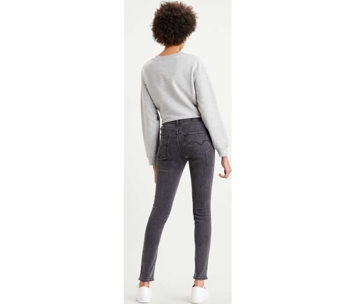 Levi´s® jeans 721 High Rise Skinny dámské tmavě šedé