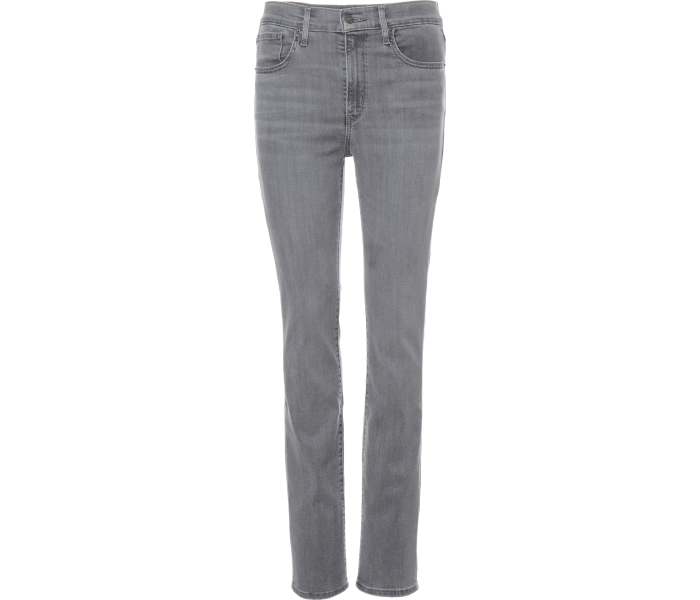 Levi´s® jeans 724 High Rise Straight dámské tmavě šedé