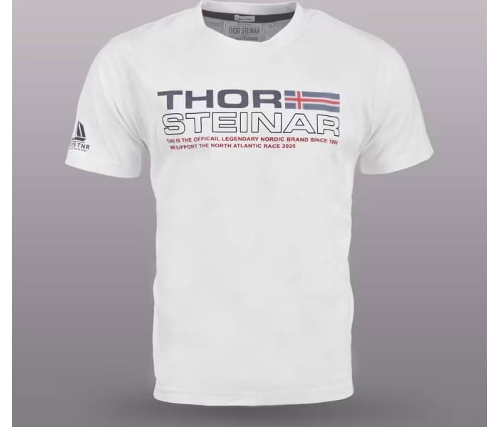 Triko Thor Steinar Joa pánské bílé