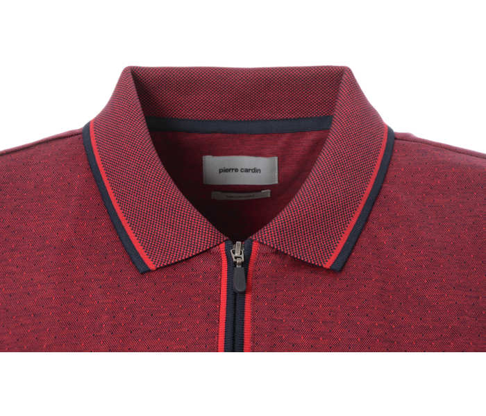 Polo triko Pierre Cardin pánské vínové