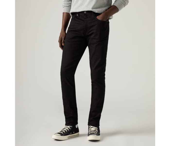 Levi's® jeans 512 Slim Taper NightShine pánske čierne