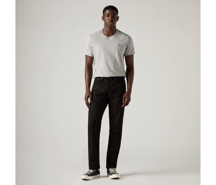 Levi's® jeans 502 (751) Regular Taper Nighshine čierne