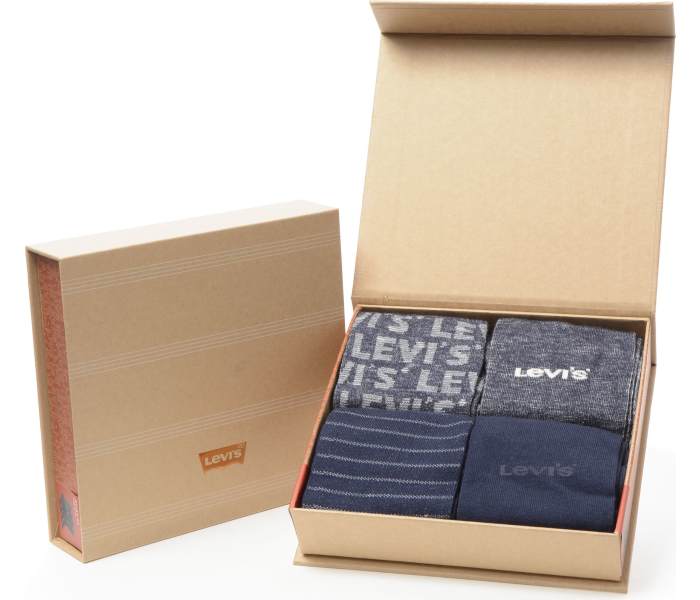 Ponožky Levi´s® Reg Cut Denim pánske modré