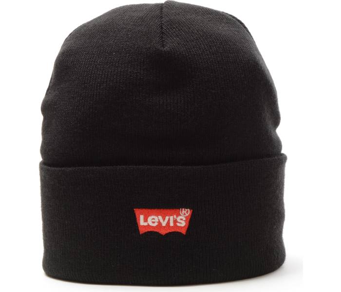 Čepice Levi´s® Red Batwing Embroidered černá