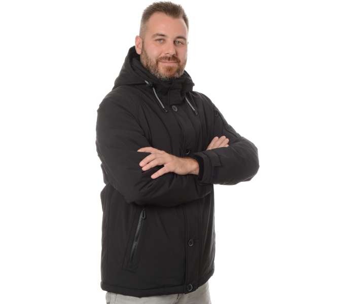 Bunda Bugatti pánská černá