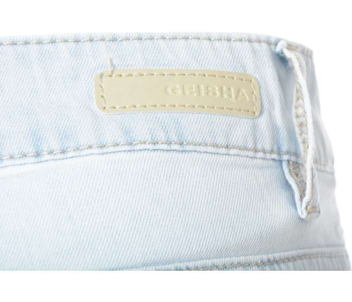 Geisha jeans dámské světle modré