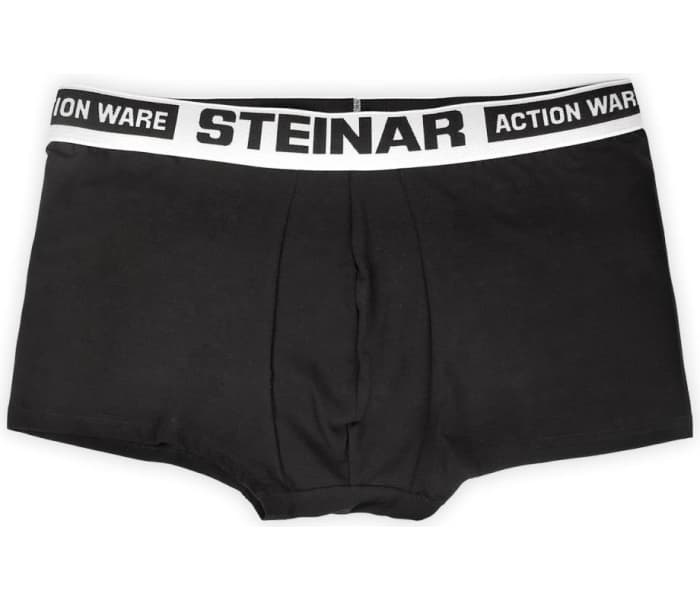 Boxerky Thor Steinar černo-bílé