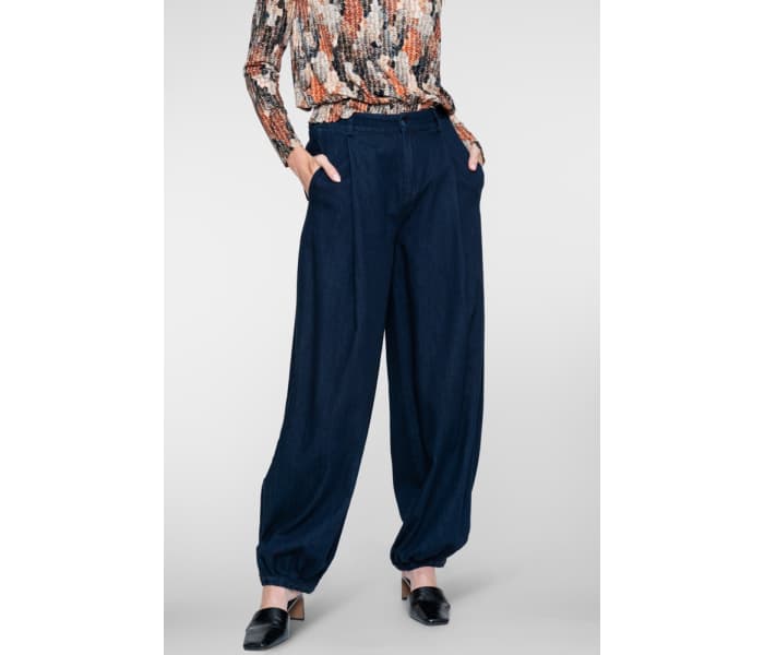 Geisha jeans dámské tmavě modré