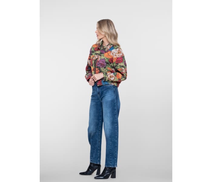 Geisha jeans dámské modré
