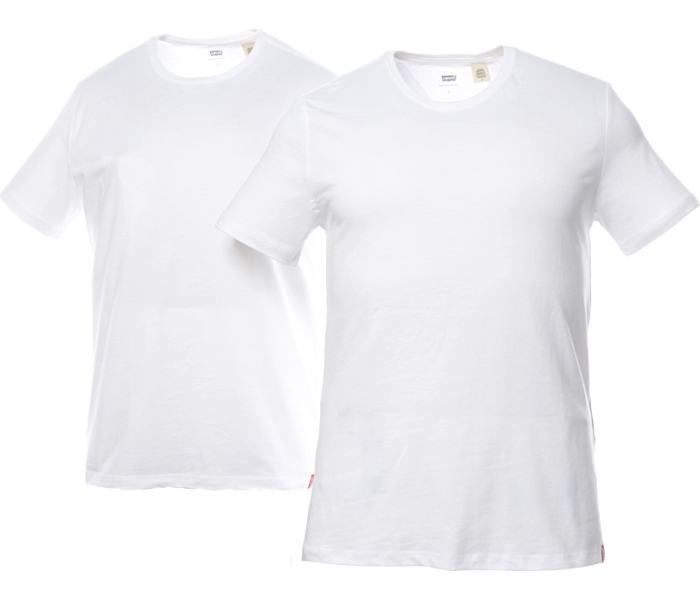 Triko Levi´s® 2Pack CrewNeck pánské bílé